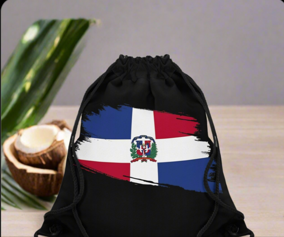 Drawstring Bag - Dominican Republic