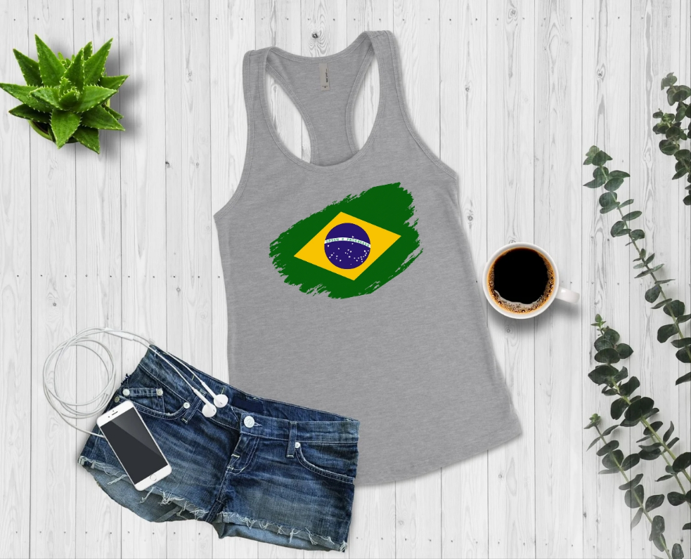 Racerback Tank - Brazil