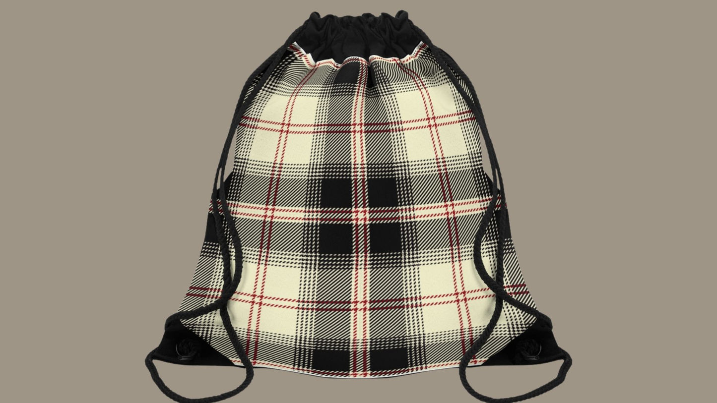 Drawstring Bag - Comfy Flannel