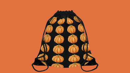 Drawstring Bag - Fall Pumpkins