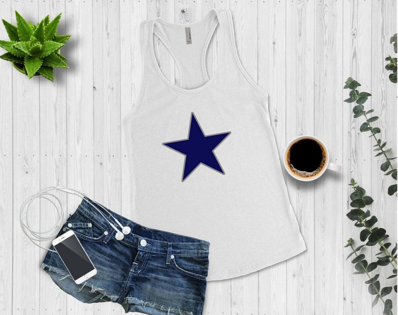 Racerback Tank - Dallas