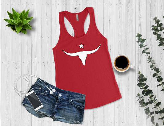 Racerback Tank - Long Horn