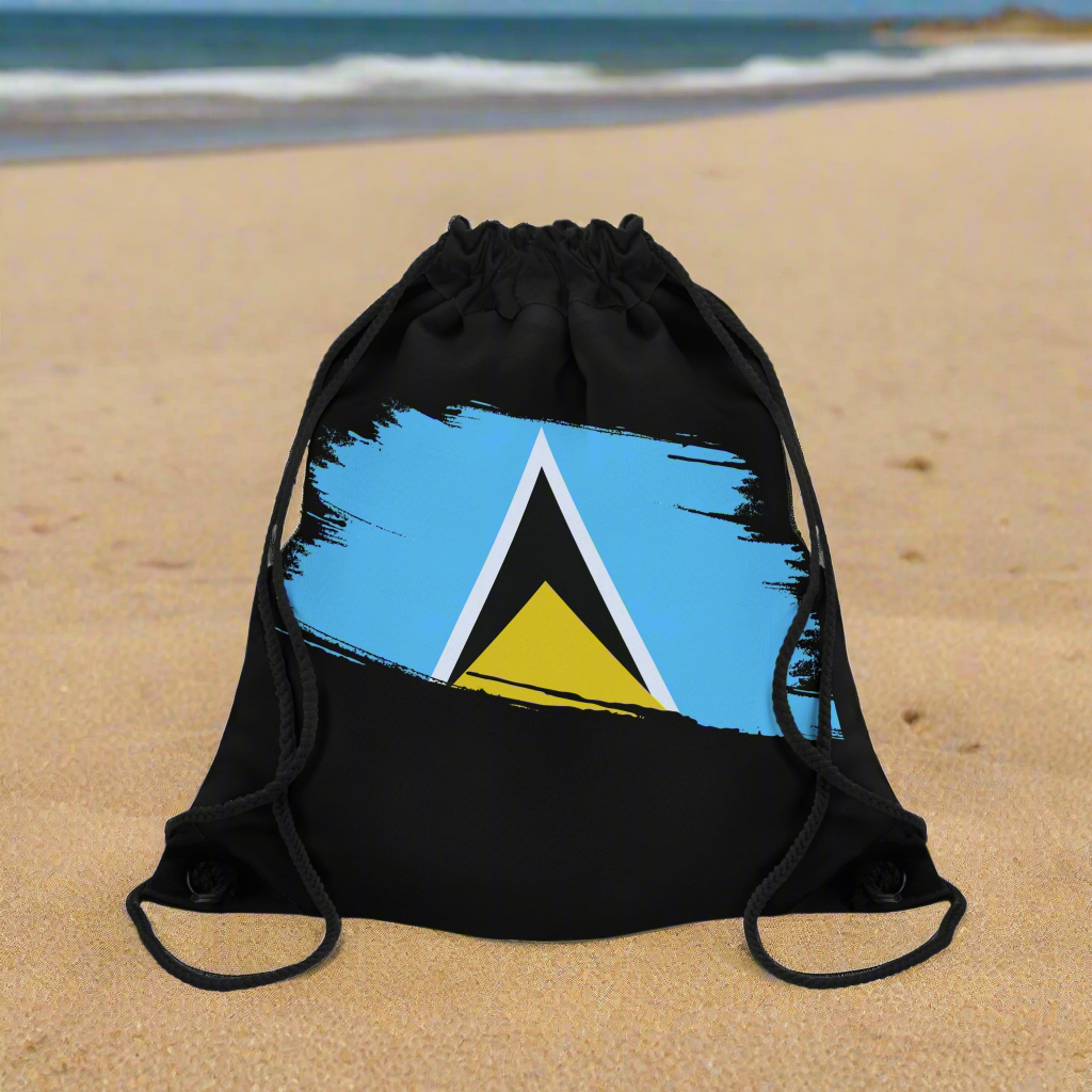 Drawstring Bag - St. Lucia