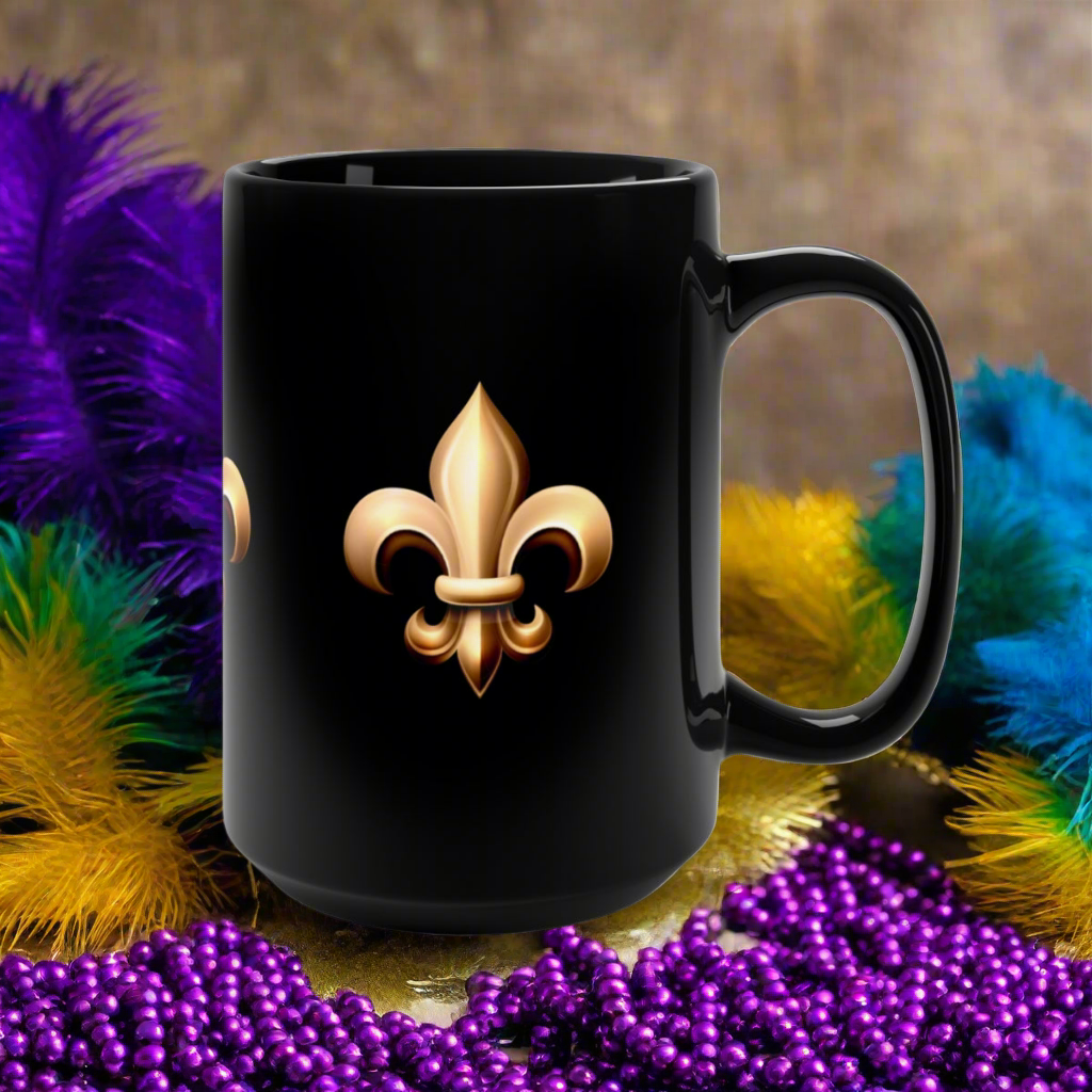 Ceramic Mug - Fleur De Lis