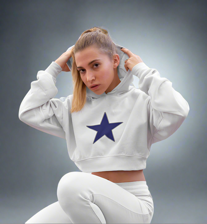 Cropped Hooded Sweatshirt - Dallas