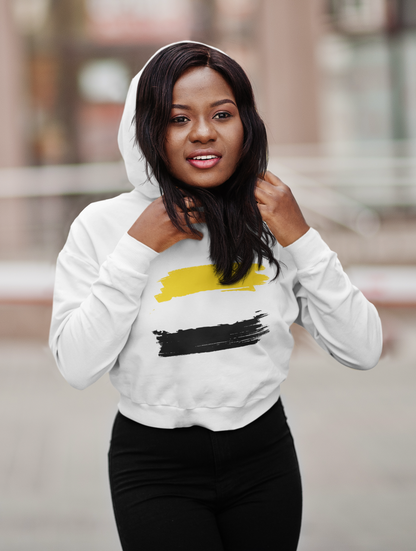 Cropped Hooded Sweatshirt - Garifuna