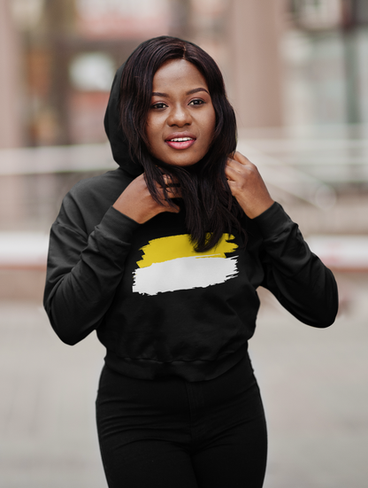 Cropped Hooded Sweatshirt - Garifuna