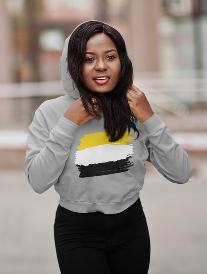 Cropped Hooded Sweatshirt - Garifuna