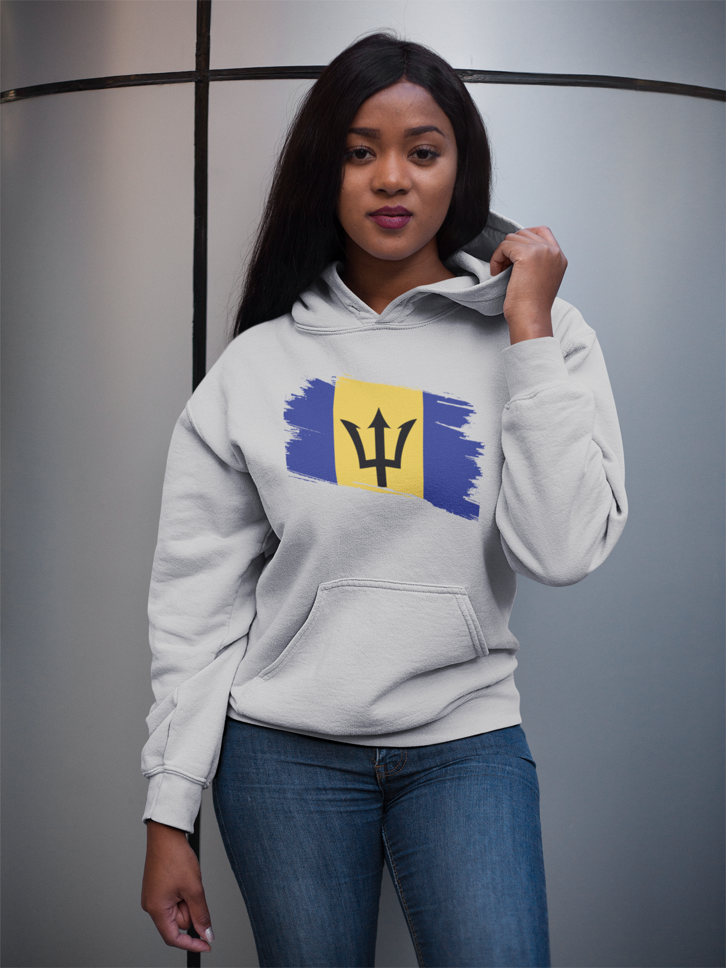 Unisex Hooded Sweatshirt - Barbados