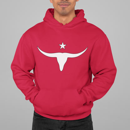 Unisex Hooded Sweatshirt - Long Horn