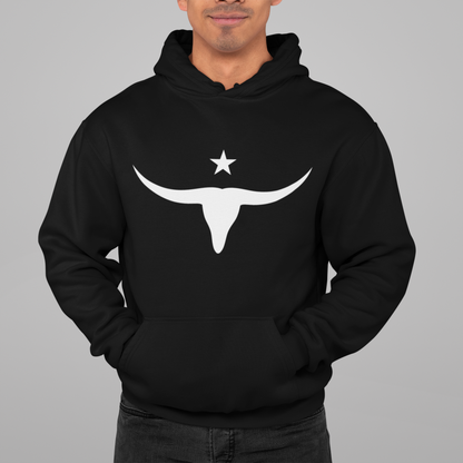 Unisex Hooded Sweatshirt - Long Horn