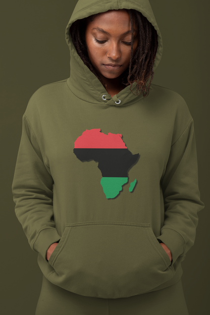 Unisex Hooded Sweatshirt - Pan African