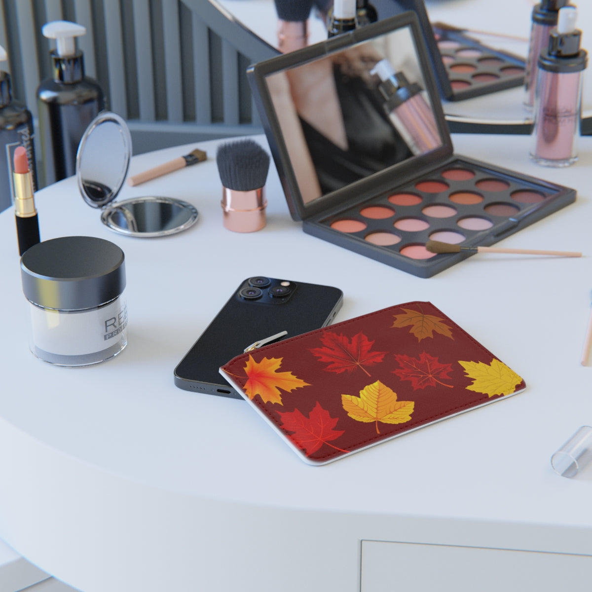 Mini Wallet - Fall Leaves