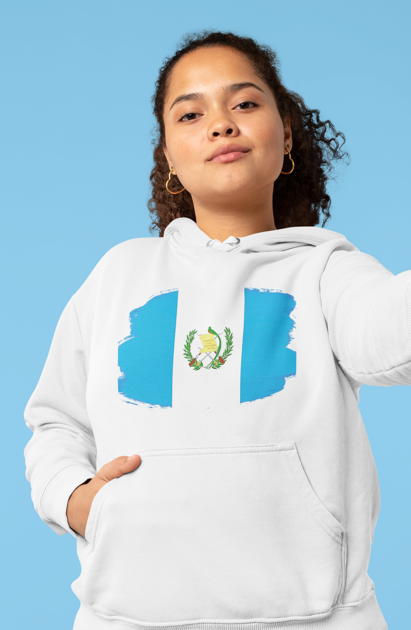 Unisex Hooded Sweatshirt - Guatemala