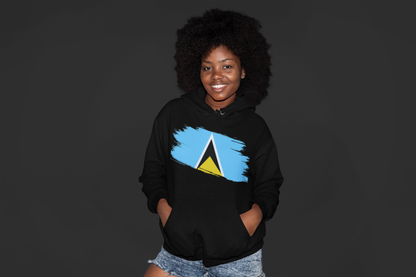 Unisex Hooded Sweatshirt - St. Lucia