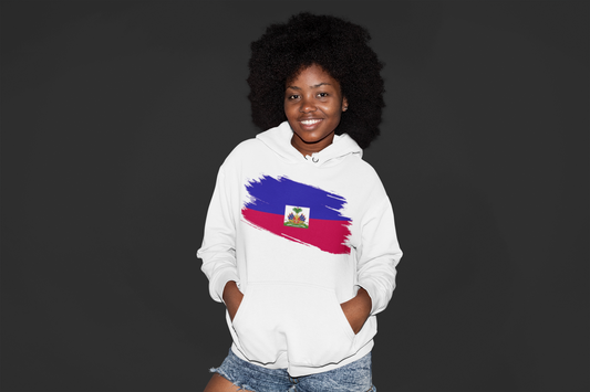Unisex Hooded Sweatshirt - Haiti