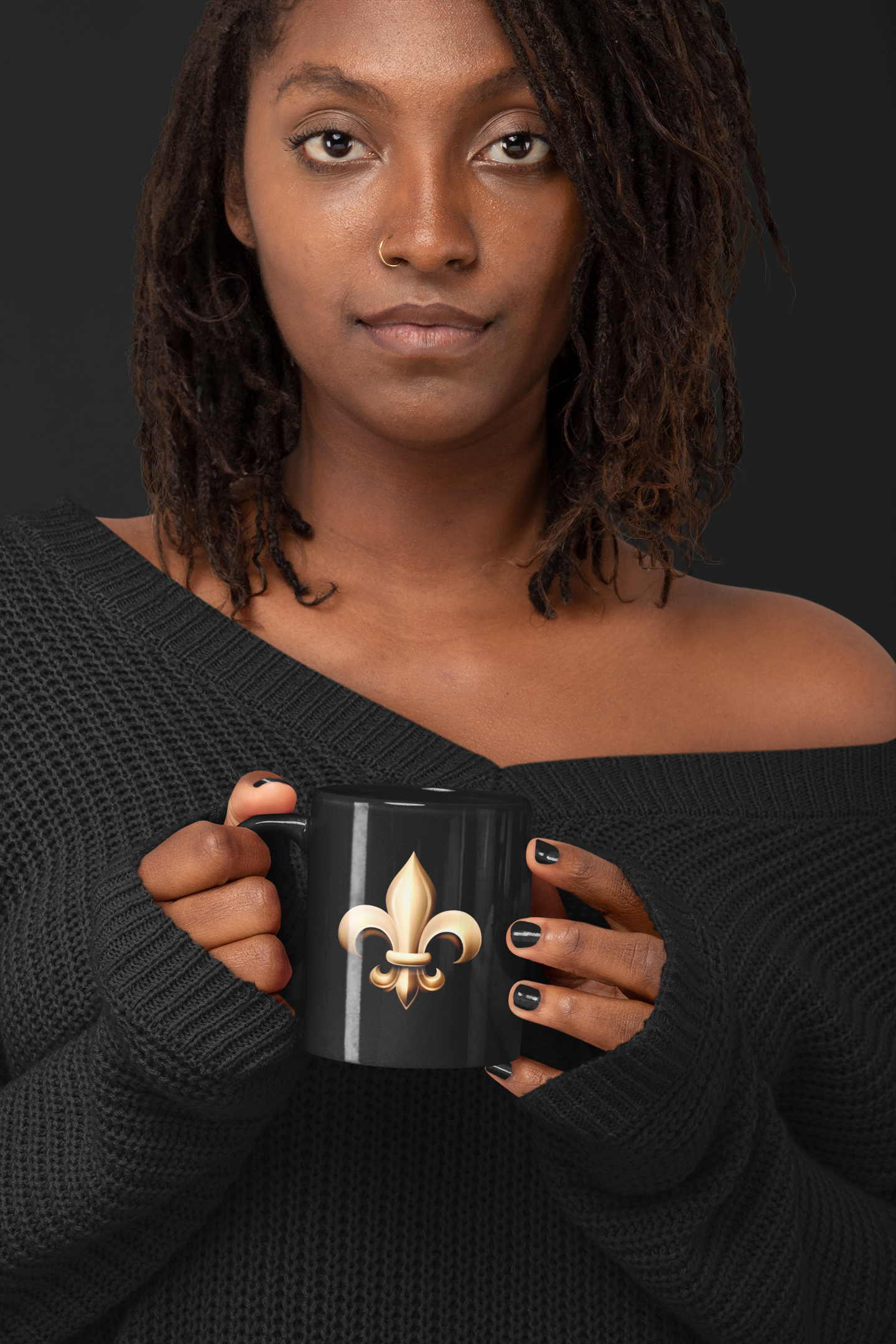 Ceramic Mug - Fleur De Lis