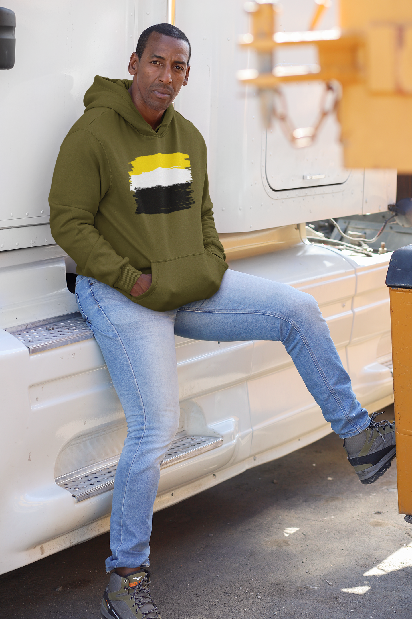 Unisex Hooded Sweatshirt - Garifuna