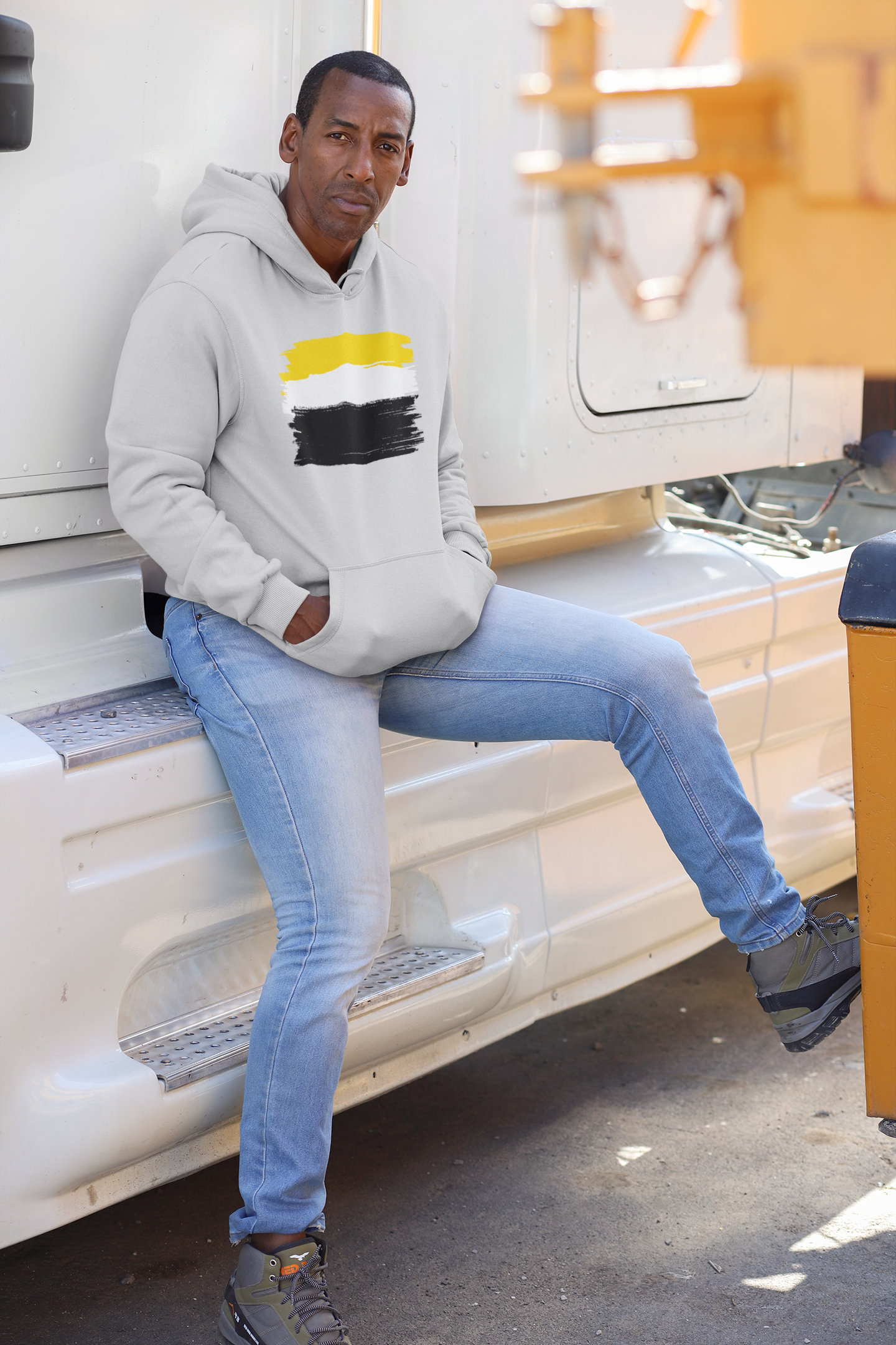 Unisex Hooded Sweatshirt - Garifuna