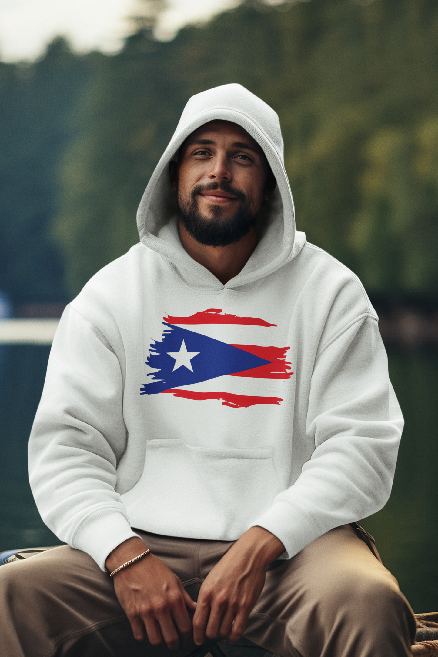 Unisex Hooded Sweatshirt - Puerto Rico