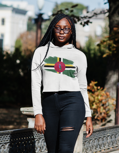 Cropped Hooded Sweatshirt - Dominica