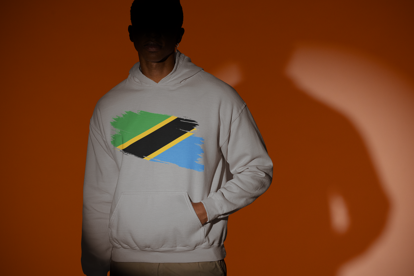 Unisex Hooded Sweatshirt - Tanzania