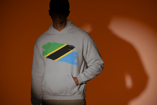 Unisex Hooded Sweatshirt - Tanzania