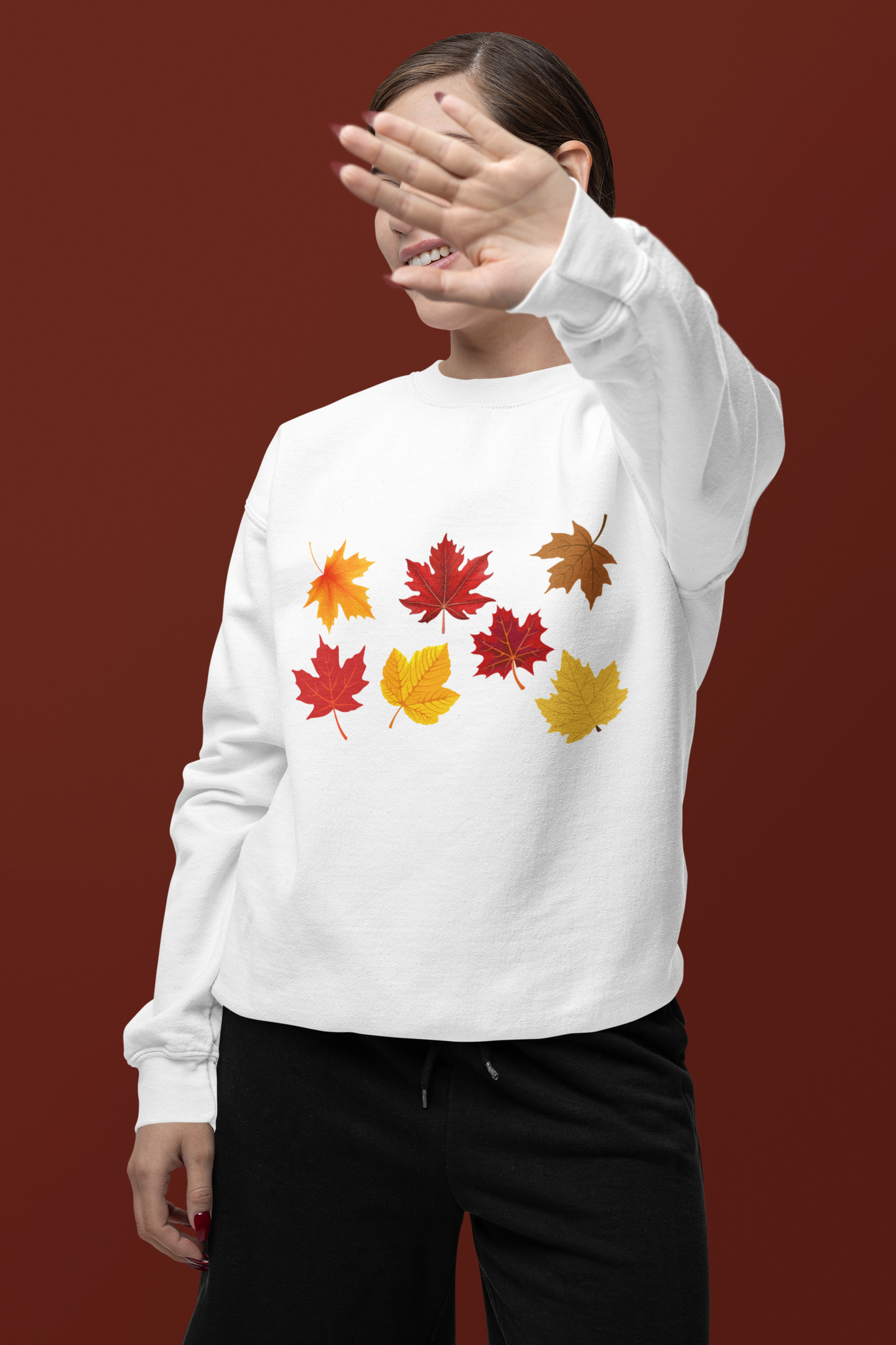 Unisex Crewneck Sweatshirt - Fall Leaves