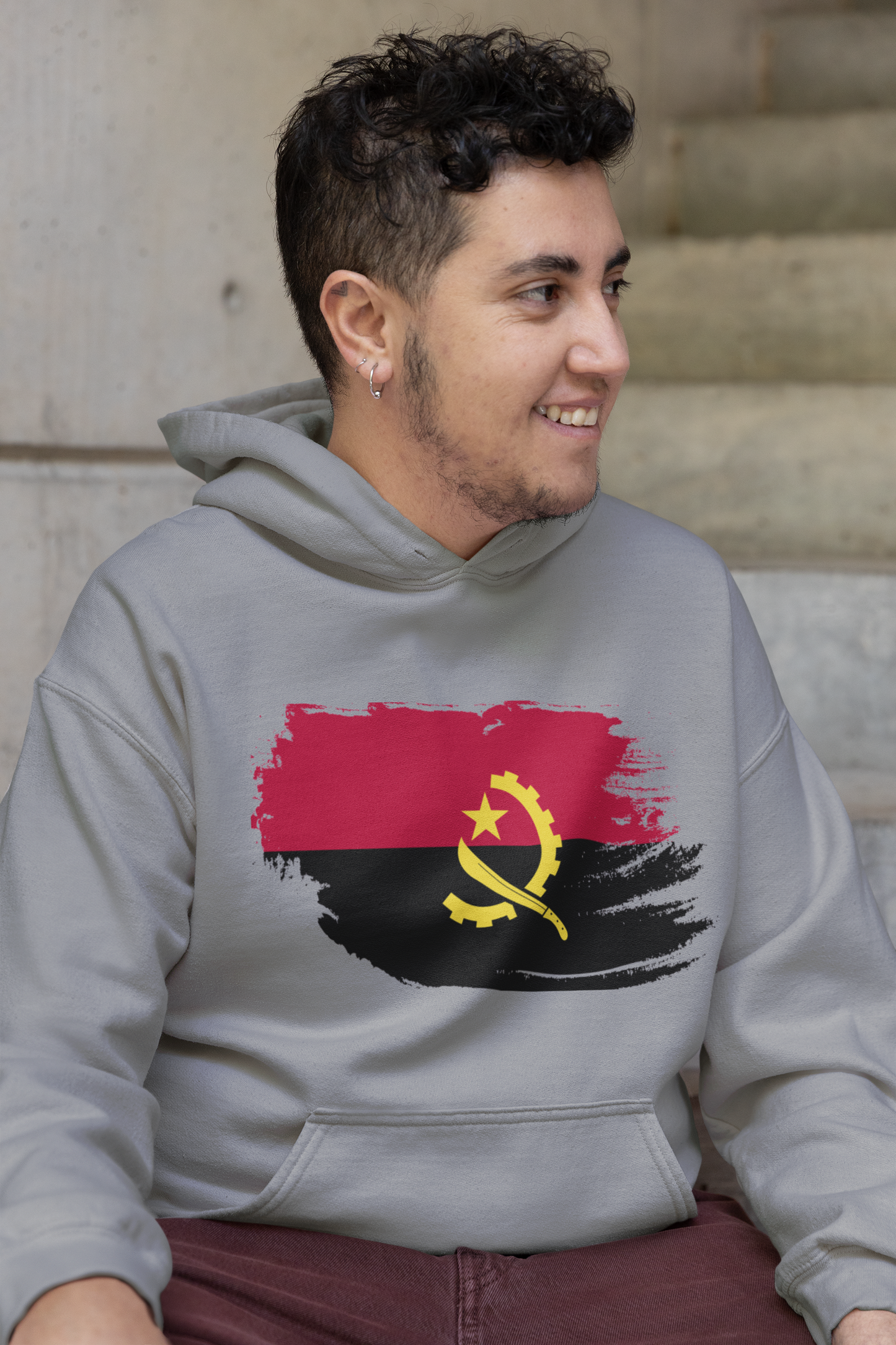 Unisex Hooded Sweatshirt - Angola