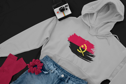 Cropped Hooded Sweatshirt - Angola