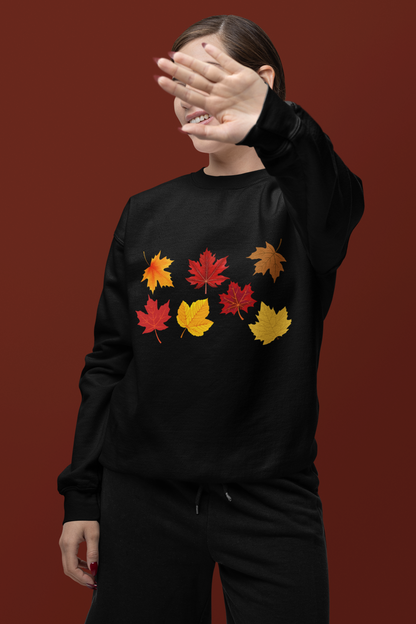 Unisex Crewneck Sweatshirt - Fall Leaves