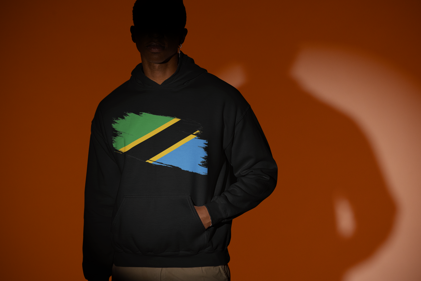 Unisex Hooded Sweatshirt - Tanzania